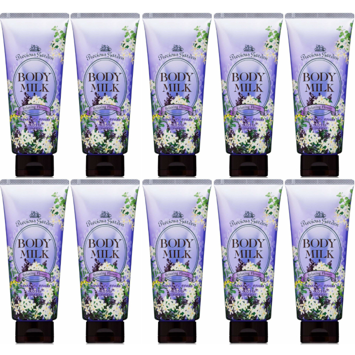 Kose - Precious Garden Body Milk - Relaxing Flower - 200g (10ea) Set von Kose
