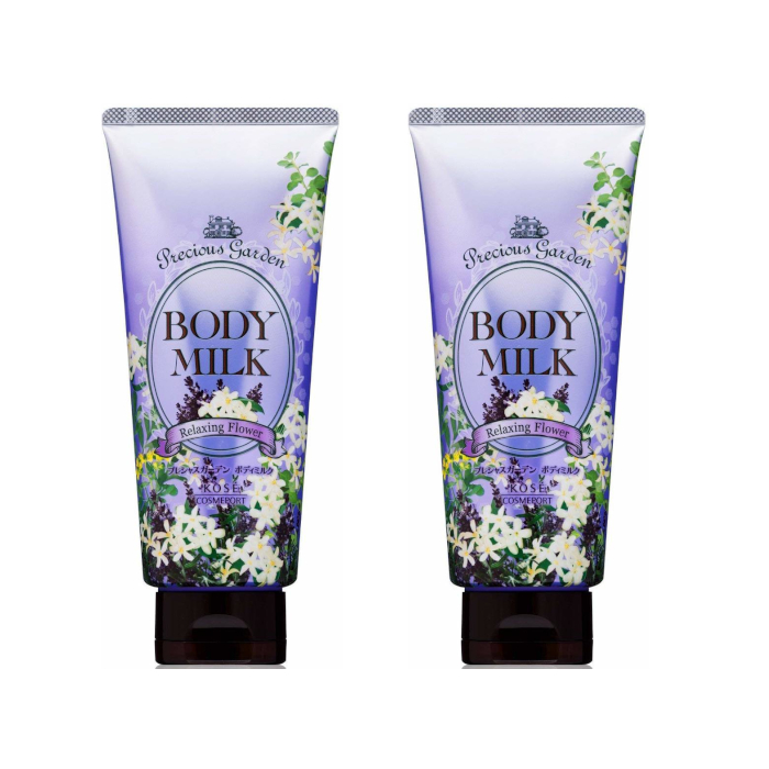 Kose - Precious Garden Body Milk - Relaxing Flower - 200g (2ea) Set von Kose