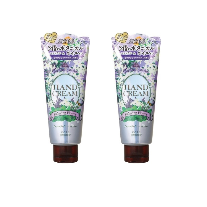 Kose - Precious Garden Hand Cream - Relaxing Flower - 70g (2ea) Set von Kose