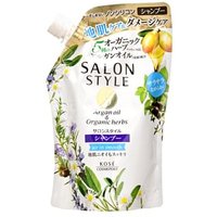 Kose - Salon Style Argan Oil & Organic Herbs Shampoo Air In Smooth 360ml Refill von Kose