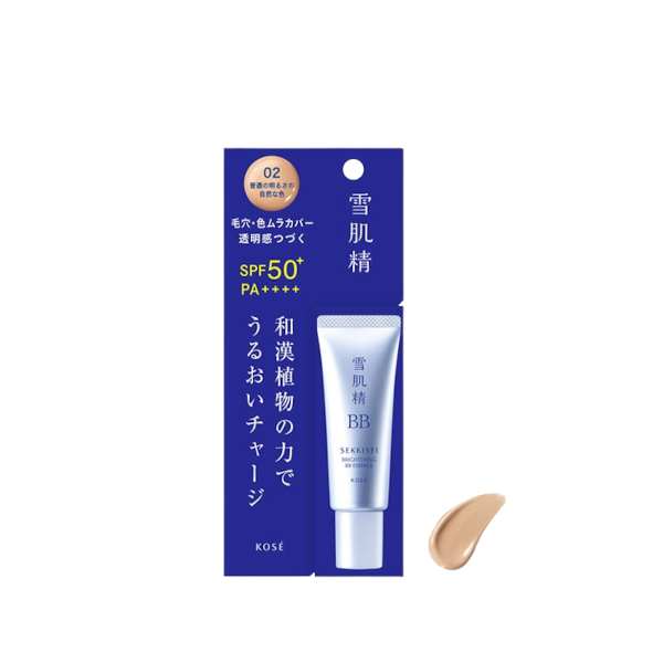 Kose - Sekkisei Brightening BB Essence SPF50+ PA++++ - 30g - 02 Normal Brightness Natural Skin von Kose