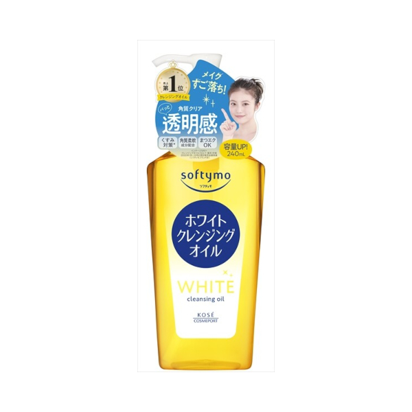 Kose - Softymo White Cleansing Oil (2024 Version) - 240ml von Kose
