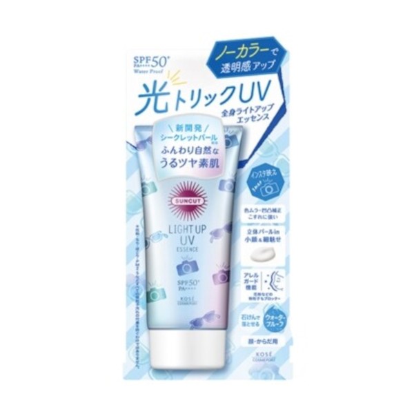 Kose - Suncut Light Up UV Essence SPF50+ PA++++ - 80g von Kose