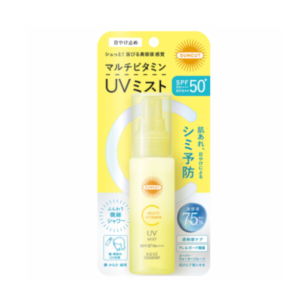Kose - Suncut Multivitamin UV Mist SPF50+ PA++++ - 60ml von Kose