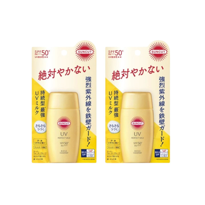 Kose - Suncut UV Perfect Essence SPF50+ PA++++ (2024 Version) - 120g (2ea) Set von Kose