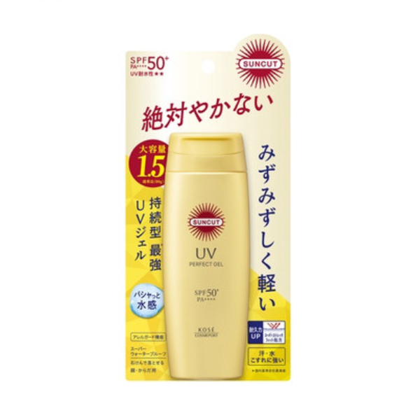 Kose - Suncut UV Perfect Gel Super Water Proof SPF50+ PA++++ - 120g von Kose