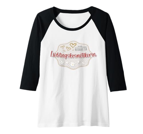 Damen Kosmetikstudio Zubehör Danke Eröffnung Kosmetikerin Raglan Damen Kosmetikstudio Zubehör Danke Eröffnung Kosmetikerin Raglan von Kosmetikerin Zubehör & Geschenk für Kosmetikstudio