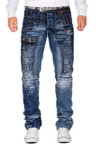 Kosmo Lupo Herren Jeans KM020_bans W31/L32 von Kosmo Lupo