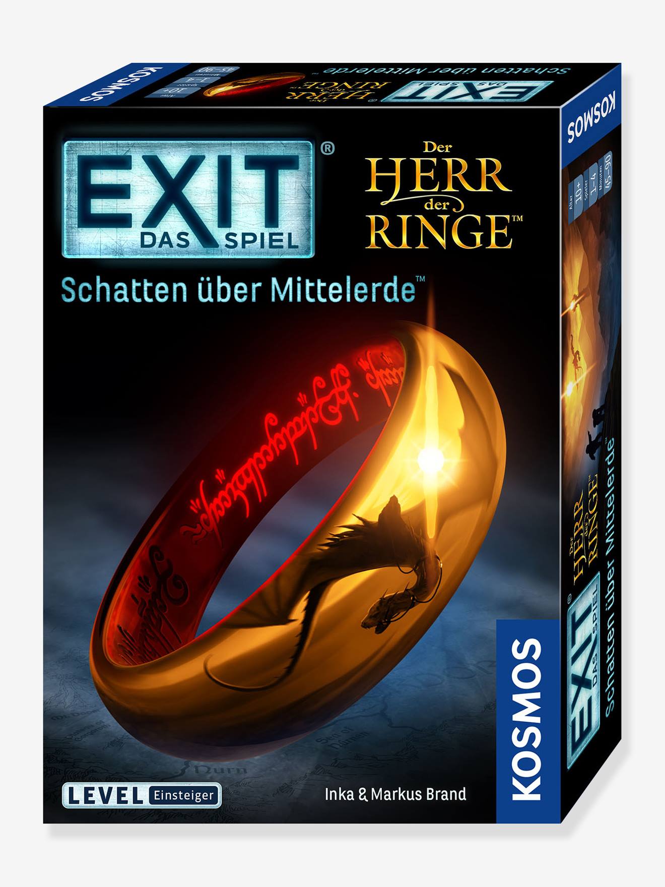 Escape-Room-Spiel Kinder EXIT® Das Spiel Der Herr der Ringe (Schatten über Mittelerde) KOSMOS von Kosmos