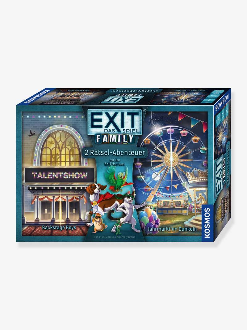 Rätselspiel Kinder EXIT® Das Spiel Family Backstage Boys/Jahrmarkt im Dunkeln KOSMOS von Kosmos