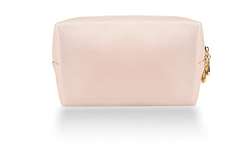 Kososuru Kleine Make-up-Tasche, tragbare Kosmetiktasche für Frauen, Make-up-Tasche, wasserdichte Kulturtasche für Reisen, Helles Pink, Normal, Tragbar von Kososuru