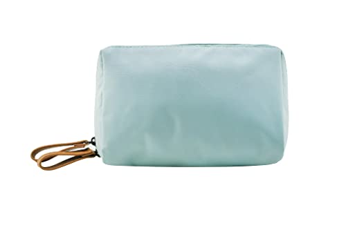 Kososuru Kleine Make-up-Tasche für Geldbörse, tragbar, wasserdicht, Kosmetiktasche, Reise-Make-up-Tasche für Frauen, Himmelblau, small, Modern von Kososuru