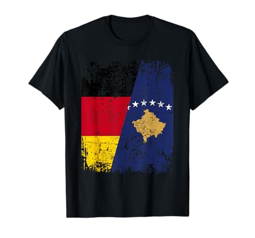 KOSOVO DEUTSCHLAND Flagge | Damen Herren Kinder | Kosovo T-Shirt KOSOVO DEUTSCHLAND Flagge | Damen Herren Kinder | Kosovo T-Shirt von Kosovo Family Shop