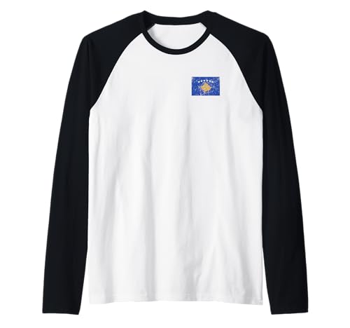 Kosovo-Flagge, Grafik für Männer, Frauen, Kinder Raglan Kosovo-Flagge, Grafik für Männer, Frauen, Kinder Raglan von Kosovo Flag Graphic Store