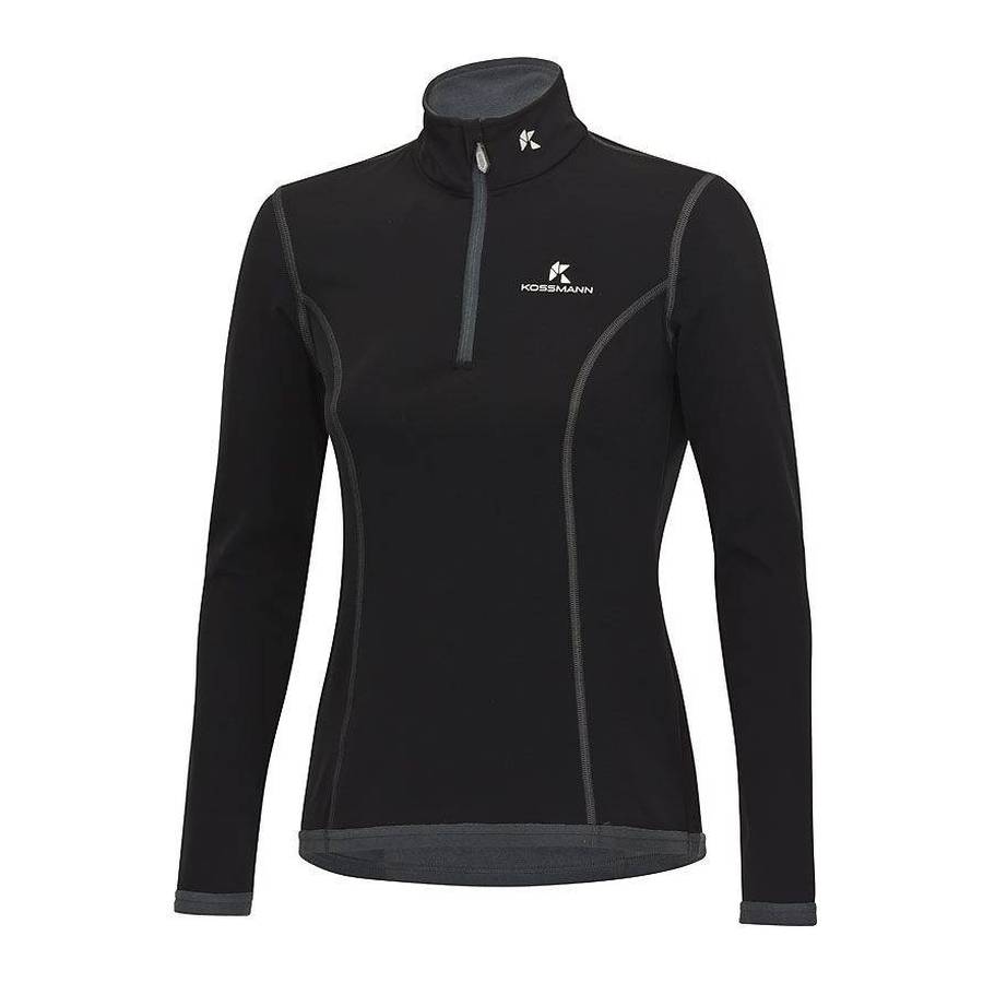 KOSSMANN Arctic Top Color Damen schwarz-anthrazit Gr. L von Kossmann