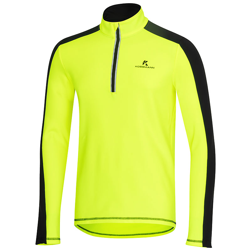 KOSSMANN VISION ARCTIC TOP Herren Laufshirt neon Gr. S von Kossmann