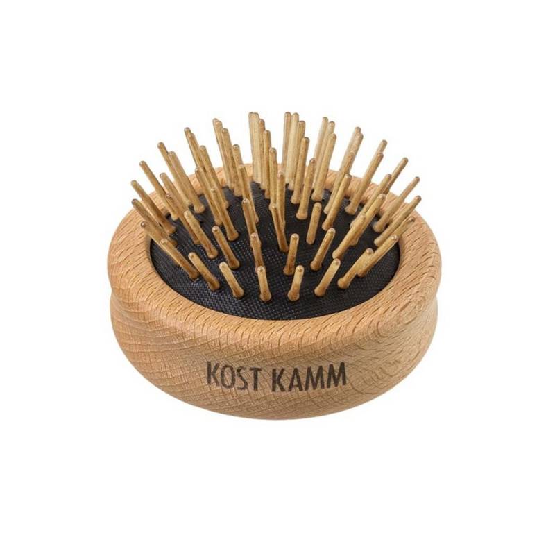 Kost Kamm Paddelbürste Pop-Up Bürste - mit Holznoppen Buche Ø7cm Kost Kamm Paddelbürste Pop-Up Bürste - mit Holznoppen Buche Ø7cm von Kost Kamm