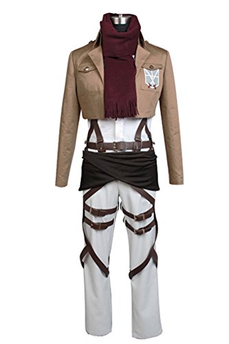 Shingeki no Kyojin Attack on Titan Mikasa Ackerman Cosplay Kostüm L von Kostor