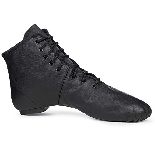 Gardestiefel Viva Dance, Turniertauglich (aus Leder, Geteilte Gummisohle), schwarz, 36 von Kostov Sportswear