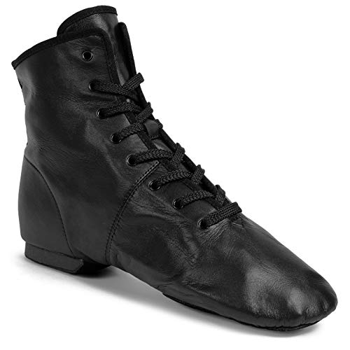 Kostov Sportswear Gardetanzstiefel Nova Dance (geteilte Ledersohle, geeignet für Anfänger, Showtanztauglich) schwarz, Gr.33 von Kostov Sportswear