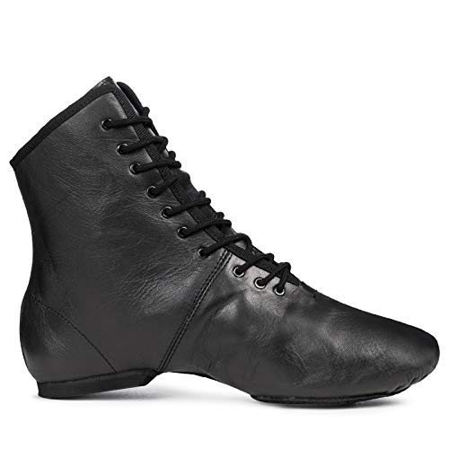 Kostov Sportswear Tanzstiefel Profi (aus Leder, Geteilte und gleitfähige Chromledersohle, turniertauglich) schwarz, Gr.39 von Kostov Sportswear