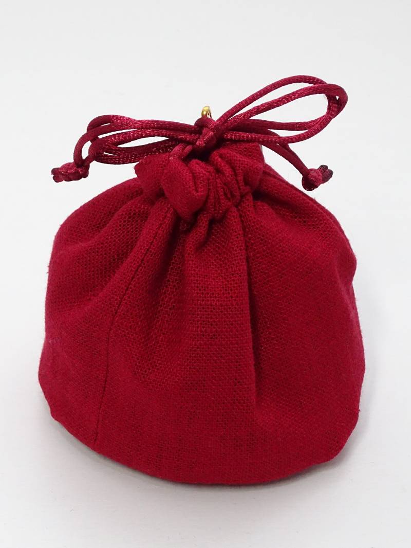 Kleiner Roter Leinenbeutel Würfelbeutel Beutel Rollenspiel Larp Mittelalter Neu von Kostuemgeschichten