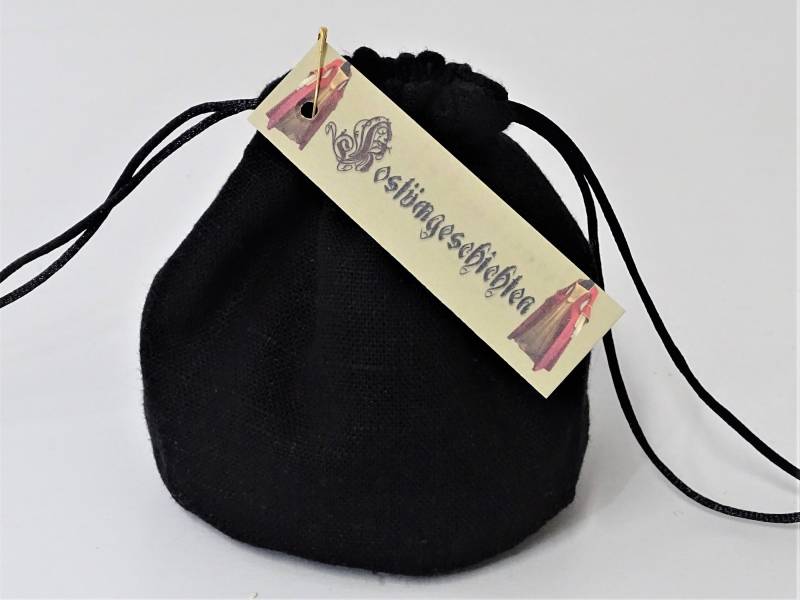 Kleiner Schwarzer Leinenbeutel Würfelbeutel Beutel Rollenspiel Larp Mittelalter Kleiner Schwarzer Leinenbeutel Würfelbeutel Beutel Rollenspiel Larp Mittelalter von Kostuemgeschichten