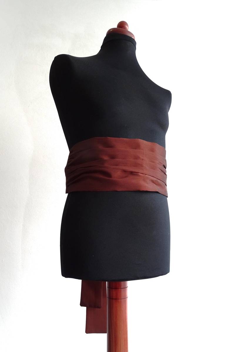 Kupfer Rostfarbene Piratenschärpe Piratengürtel Larp Taillenband Hüftband Schärpe Aus Taft in Wildseiden Optik Kupfer Rostfarbene Piratenschärpe Piratengürtel Larp Taillenband Hüftband Schärpe Aus Taft in Wildseiden Optik von Kostuemgeschichten