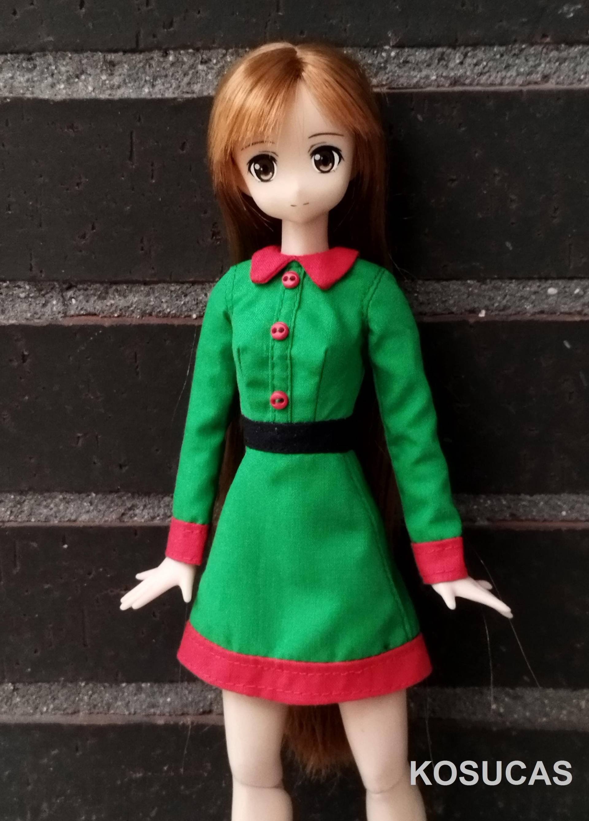 Kleid Für Azone Puppen, Körper Rein Neemo M von Kosucas