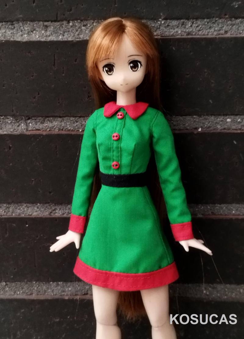 Kleid Für Azone Puppen, Körper Rein Neemo M von Kosucas