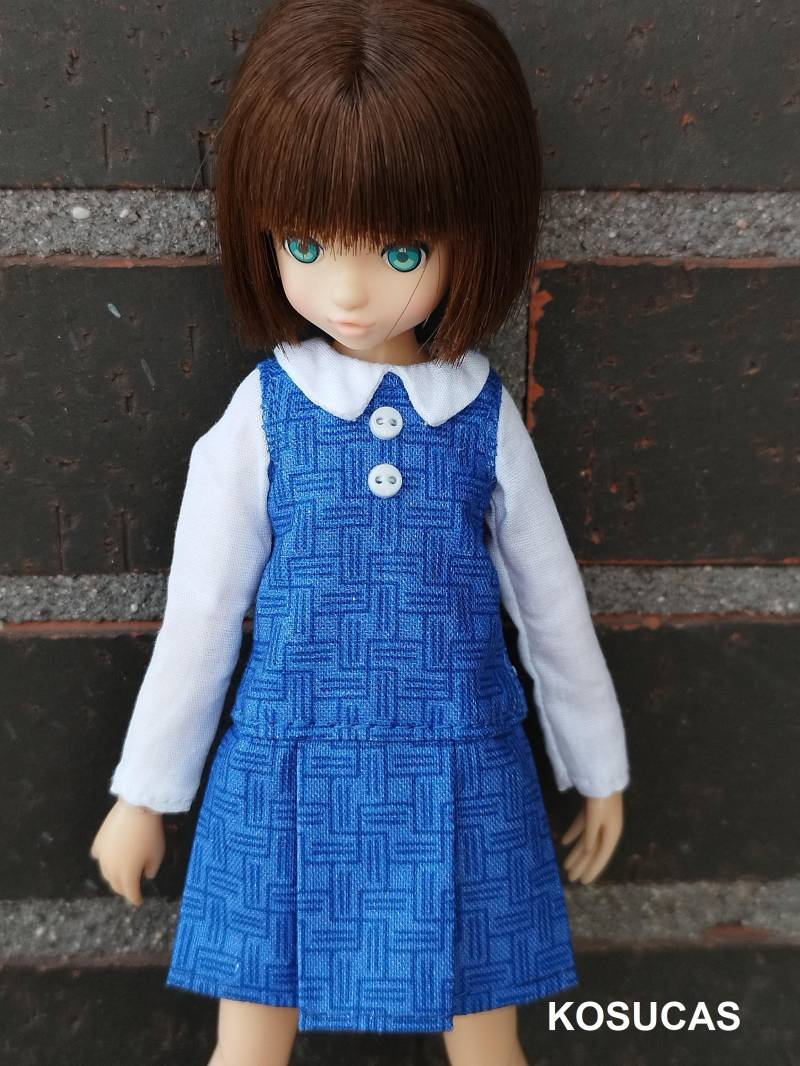 Kleid Für Azone Und Ruruko Puppen, Körper Reine Neemo Xs von Kosucas