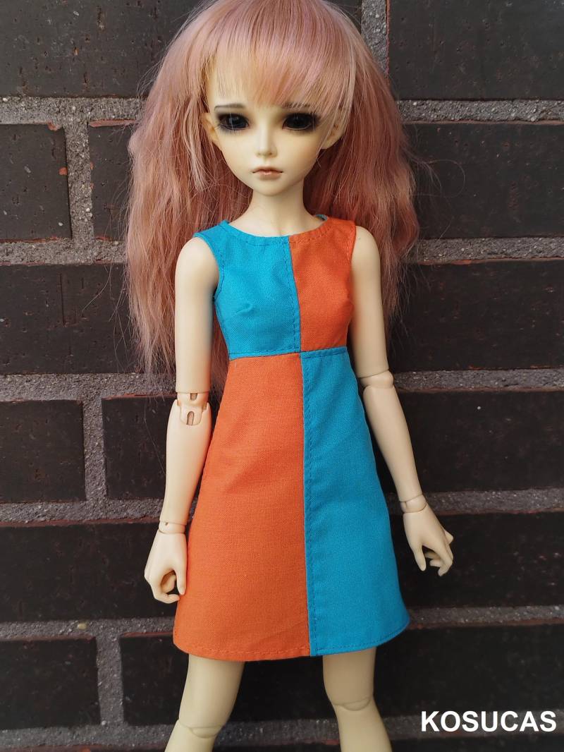 Kleid Für Minifee Puppen. | A Linie, Kleine Büste von Kosucas