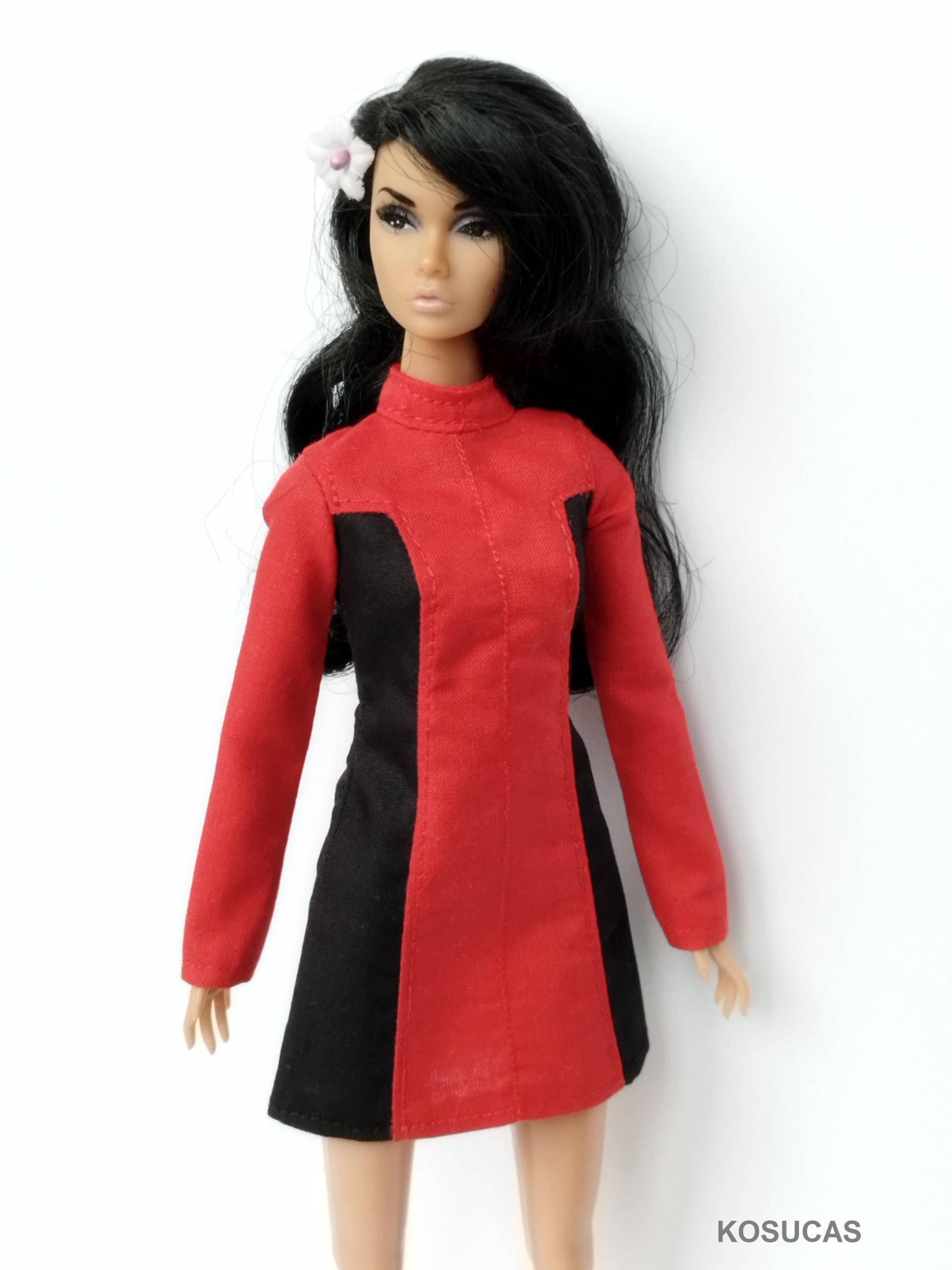 Kleid Für Poppy Parker/Modepuppen von Kosucas