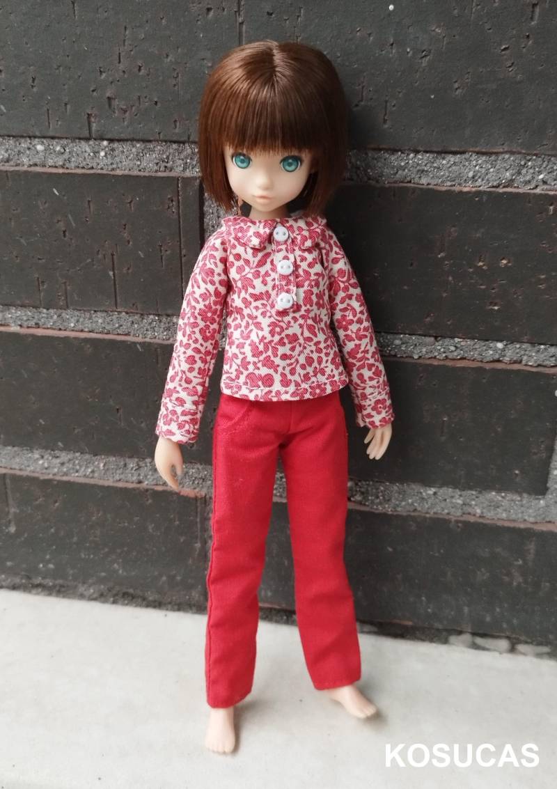 Outfit Für Azone Und Ruruko Dolls, Körper Rein Neemo Xs von Kosucas