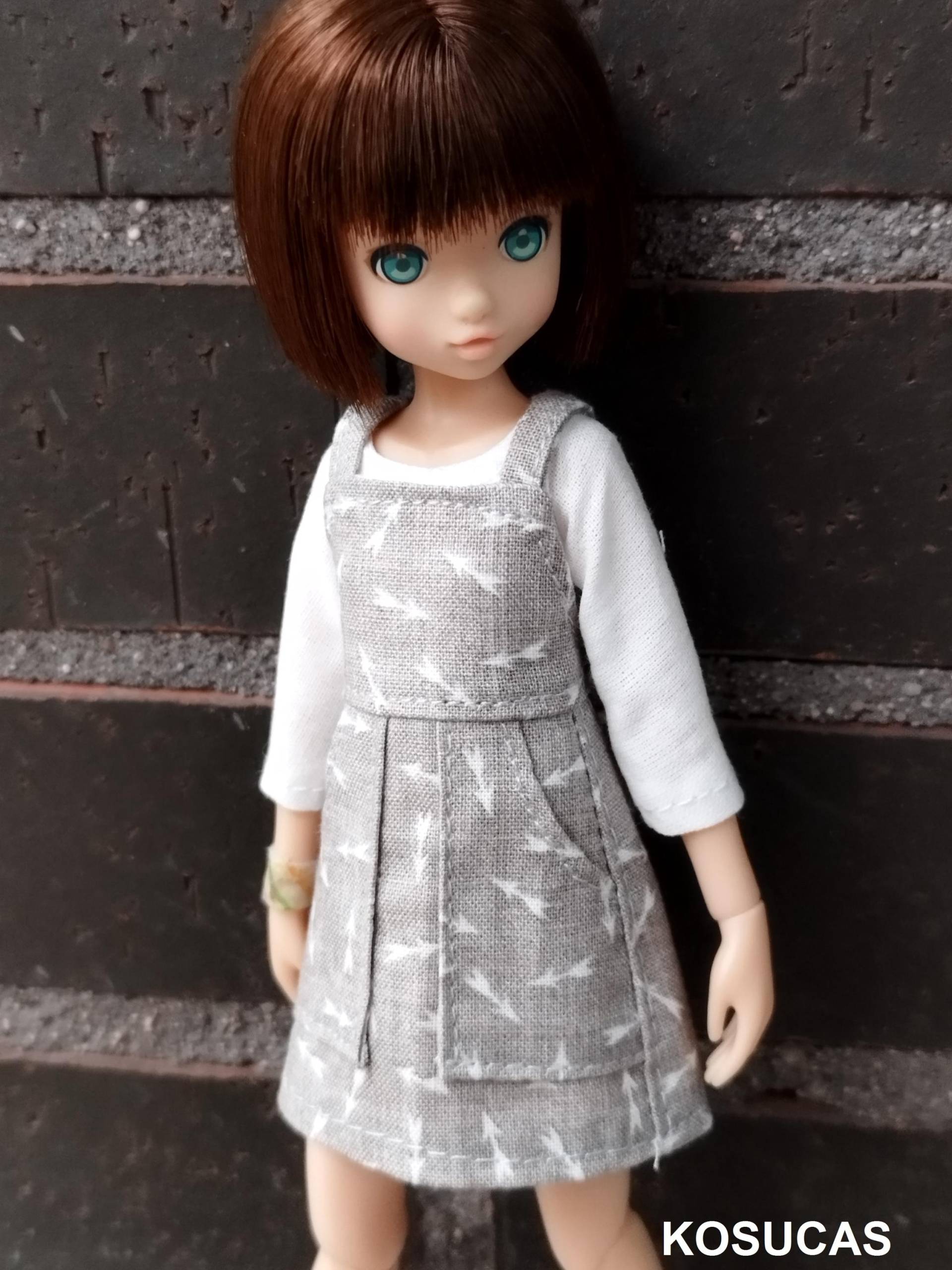Outfit Für Azone Und Ruruko Dolls, Körper Rein Neemo Xs von Kosucas