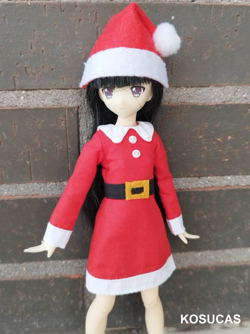 Weihnachts-Outfits Für Azone Und Ruruko Puppen von Kosucas