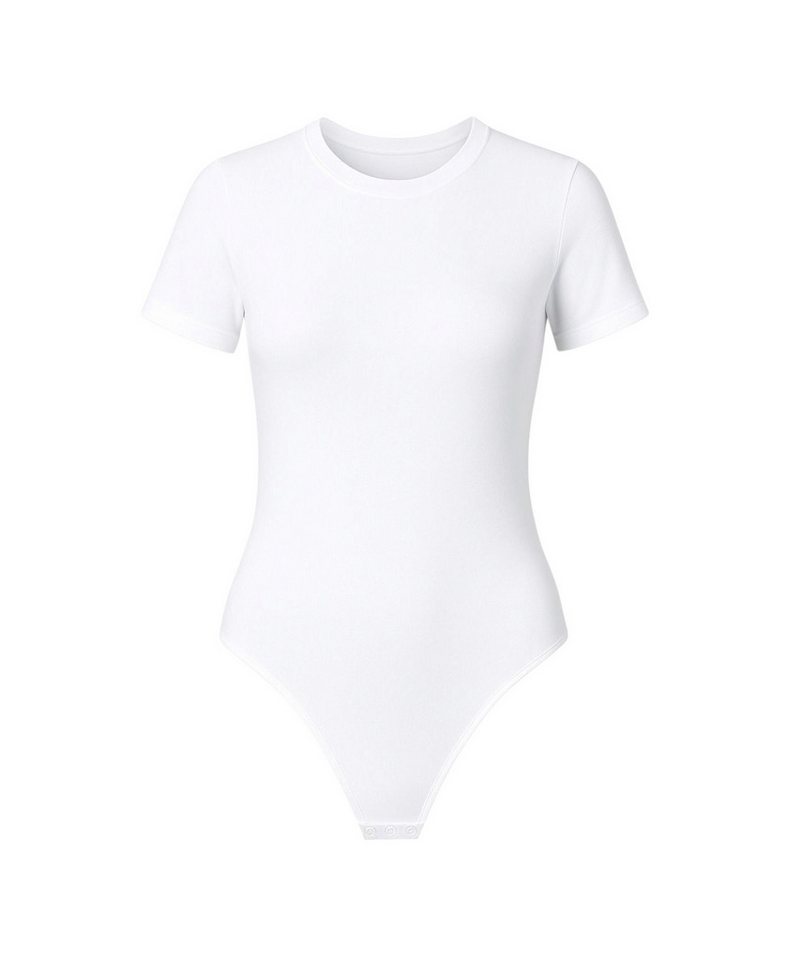 Kota Kurzarmbody 2er Pack Damen Bodysuit mit Rundhalsausschnitt (Packung, 2er Pack) Atmungsaktives Material, elastische Passform von Kota