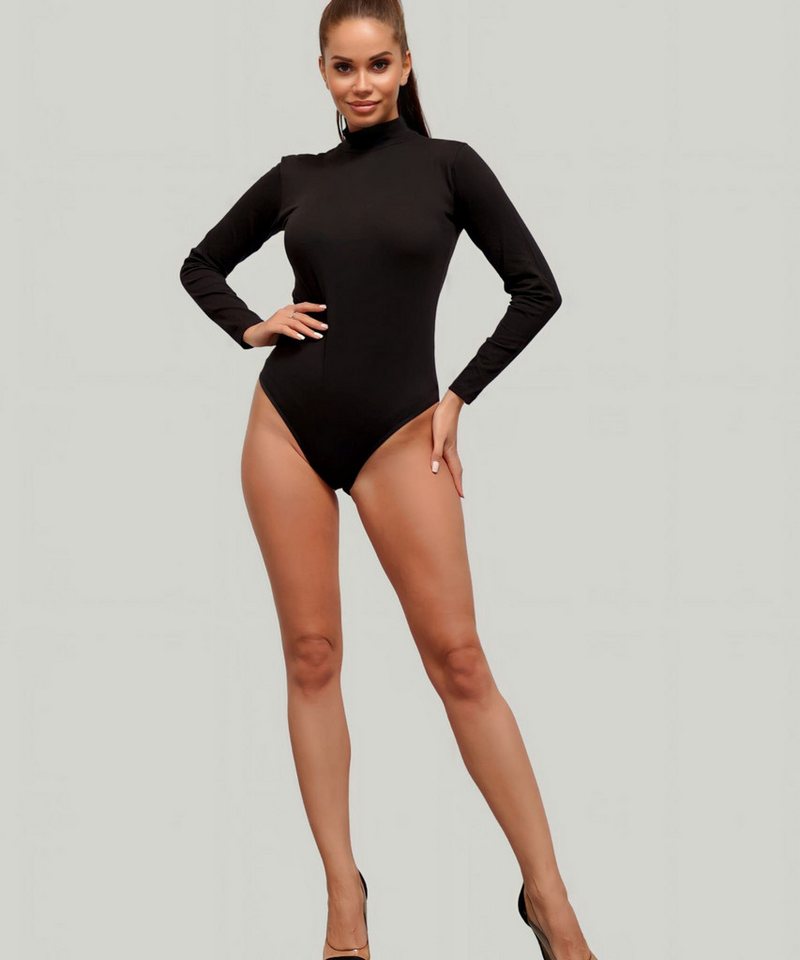 Kota Langarmbody Damen mit Halbkragen – Eleganter Bodysuit mit Hakenverschluss Hakenverschluss für einfaches An- und Ausziehen, schlichte Eleganz. Kota Langarmbody Damen mit Halbkragen – Eleganter Bodysuit mit Hakenverschluss Hakenverschluss für einfaches An- und Ausziehen, schlichte Eleganz. von Kota