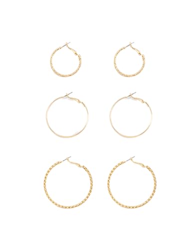 3 Pack Hoop Earrings 3 Pack Hoop Earrings von Koton