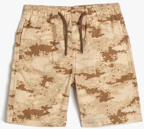 Bermuda Military Shorts Pockets Drawstring Cotton von Koton