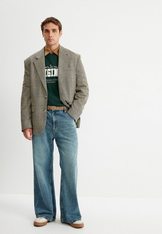 Koton 5-Pocket-Jeans Normale Leibhöhe Baggy von Koton