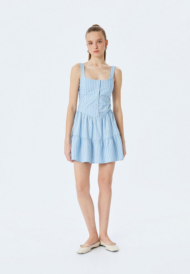 Koton A-Linien-Kleid Mini Länge A Form A-Linien-Kleid von Koton