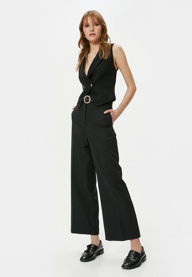 Koton Palazzohose Hohe Leibhöhe Culotte Palazzohose von Koton