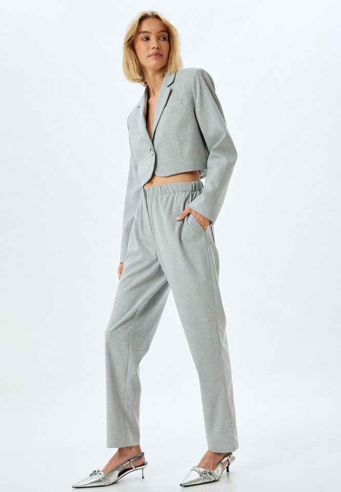 Koton Anzughose Hohe Leibhöhe Carrot von Koton