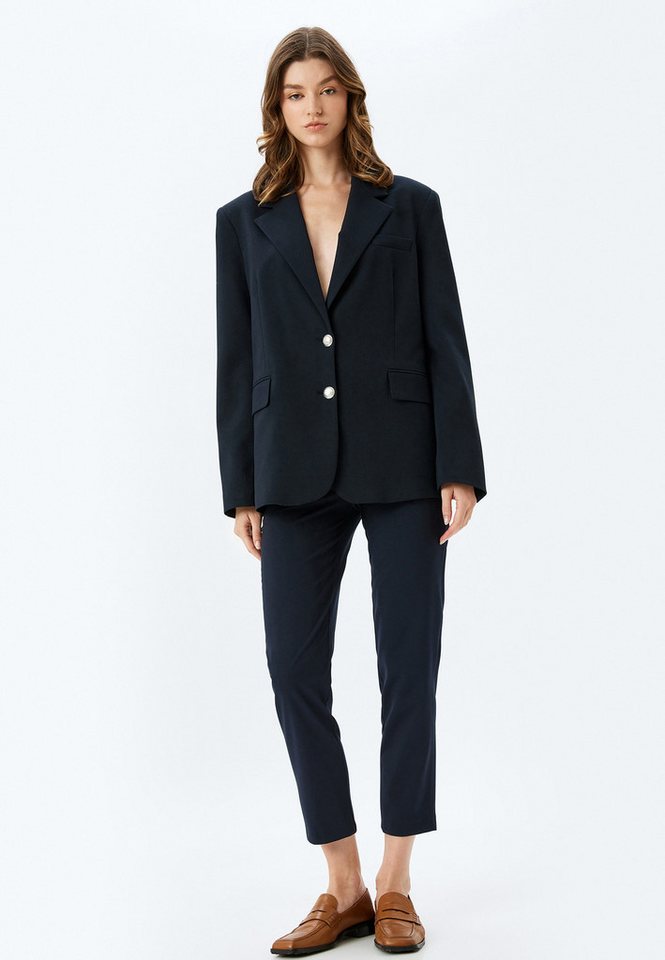 Koton Anzughose Hohe Leibhöhe Cigarette Anzughose von Koton