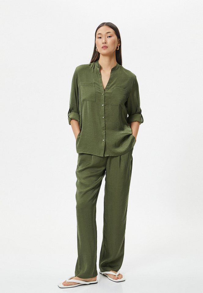 Koton Anzughose Normale Leibhöhe Carrot Anzughose von Koton