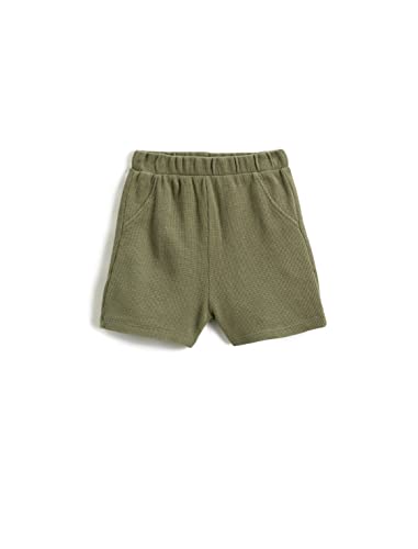 Koton Baby Boy Basic Shorts Waffle Textured Pockets Elastic Waistband von Koton
