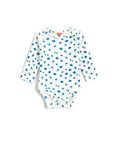 Koton Baby Boy Printed Long Sleeve Bodysuit Cotton von Koton