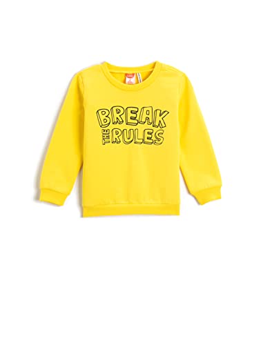 Koton Baby Boy Printed Sweatshirt Long Sleeve Crew Neck von Koton