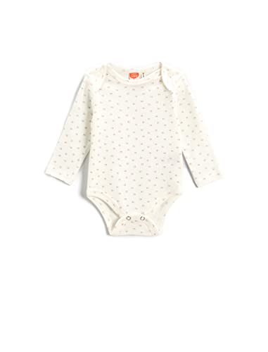 Koton Baby Girl Printed Long Sleeve Bodysuit Cotton von Koton